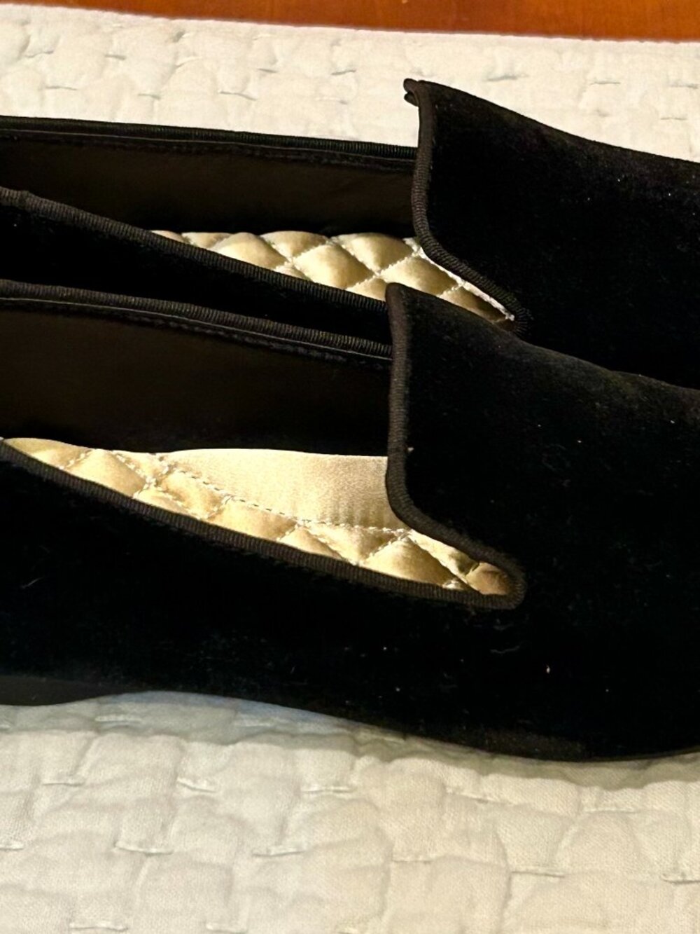 Birdies - The Starling - Black Velvet Flat - Size 7.5 with Box - Picture 14 of 15